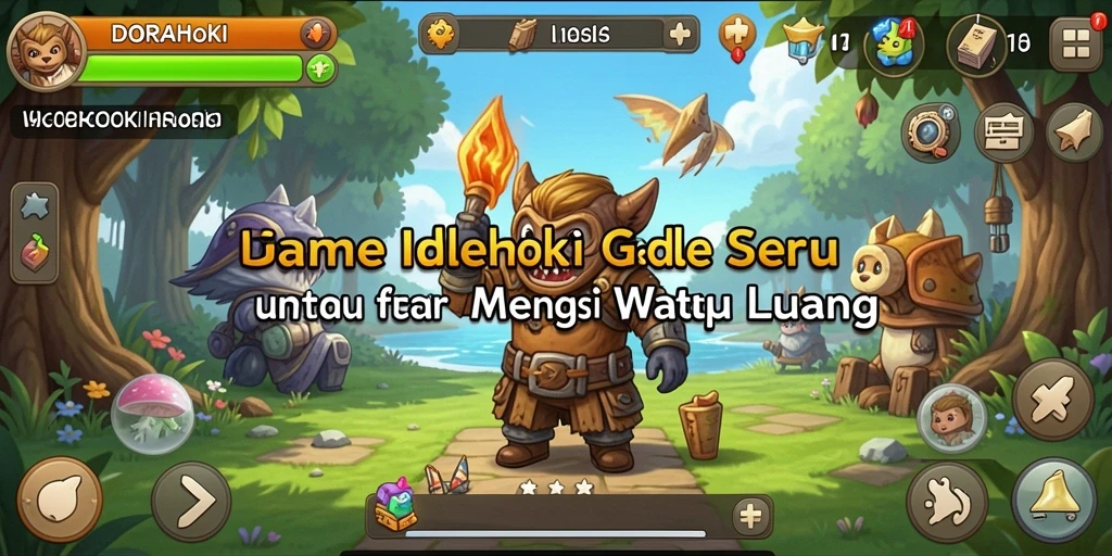 Tampilan menarik dalam gameplay DORAHOKI yang mengasyikkan.