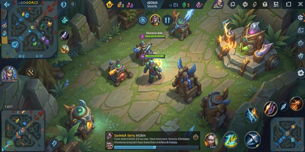 Tampilan gameplay LGOACE yang seru dan mengasyikkan.