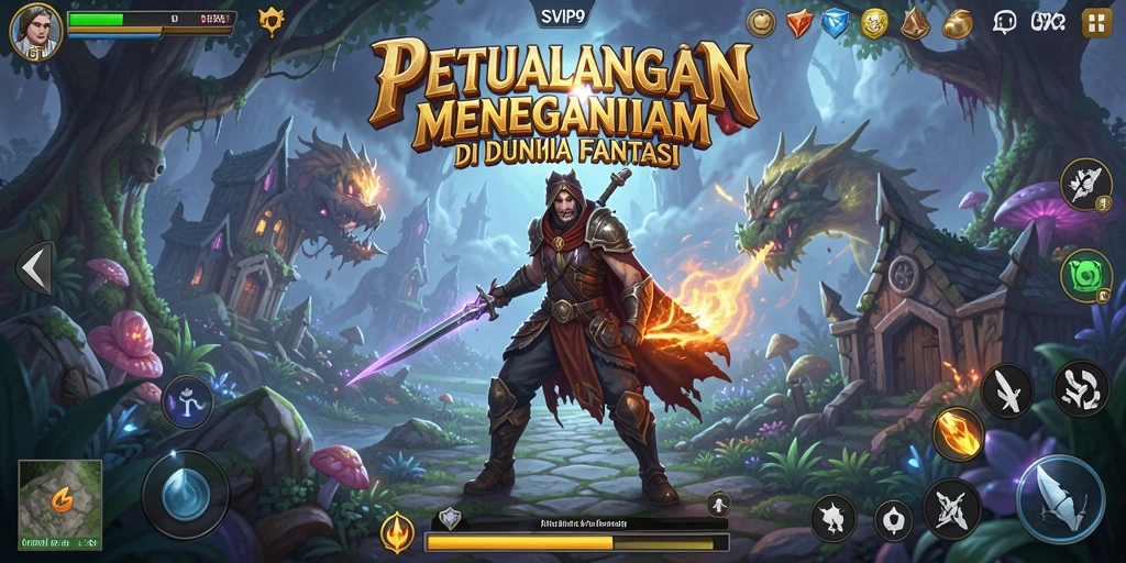 Screenshot gameplay <strong>SVIP9</strong> menunjukkan petualangan yang mendebarkan dan tantangan seru.